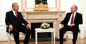 Cumhurbaşkanı Erdoğan İle Rusya Devlet Başkanı Putin'in Görüşmesi Sona Erdi
