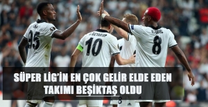 Süper Lig’in En Çok Gelir Elde Eden Takımı Beşiktaş Oldu