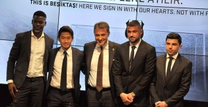 Beşiktaş'ın Yeni Transferler İçin İmza Töreni Yapıldı