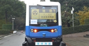 Çin 5G Teknolojisine Dayanan Sürücüsüz Otobüs Geliştirdi