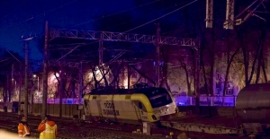 Ankara'da Yakıt Taşıyan Tren Raydan Çıktı