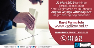 Kadıköy Belediyesi’nden Yerel Seçimlere Engelsiz Ulaşım Hizmeti