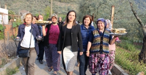 Başkan Sengel, Barutçu Köyünde Kadınlarla Birlikte Gözleme Açtı