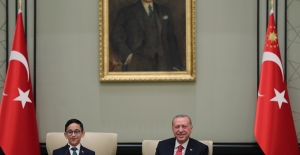 Cumhurbaşkanı Erdoğan, 23 Nisan Çocuklarını Kabul Etti