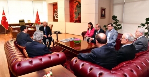 DP Genel Başkanı Uysal, CHP Genel Başkanı Kılıçdaroğlu’na Geçmiş Olsun Ziyaretinde Bulundu