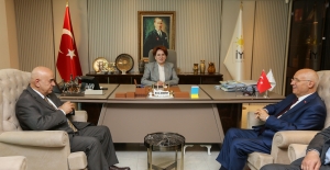 Başkan Yaşar'dan Akşener’e Teşekkür Ziyareti