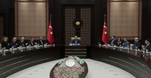 Cumhurbaşkanı Erdoğan, TÜSİAD Yönetim Kurulu Üyelerini Kabul Etti