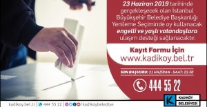 Kadıköy Belediyesi’nden İBB Seçimine Engelsiz Ulaşım Hizmeti