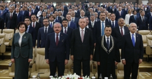 Cumhurbaşkanı Erdoğan, Anayasa Mahkemesi üyesi Menteş'in Yemin Törenine Katıldı