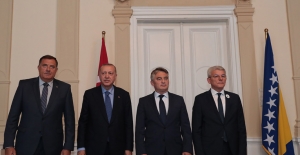Cumhurbaşkanı Erdoğan, Bosna Hersek Devlet Başkanlığı Konseyi Üyeleriyle Görüştü