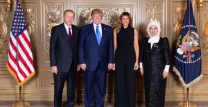 Cumhurbaşkanı Erdoğan, ABD Başkanı Trump Tarafından Heyet Başkanları Onuruna Verilen Resepsiyona Katıldı