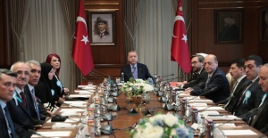 Cumhurbaşkanı Erdoğan, Gazileri Kabul Etti