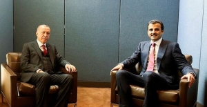 Cumhurbaşkanı Erdoğan, Katar Emiri Şeyh Temim Bin Hamed Al Sani İle Görüştü