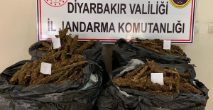 Diyarbakır'ın Bismil İlçesinde 66,705 Gram Esrar Maddesi Ele Geçirildi