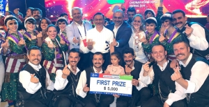 Türk Halk Oyunları Topluluğu Dünya Birincisi Oldu