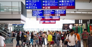 Çin Ulusal Bayram Tatilinde 12,8 Milyon Kişi Uçakla Seyahat Etti