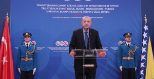 Cumhurbaşkanı Erdoğan, Türkiye-Sırbistan-Bosna Hersek Üçlü Liderler Zirvesi’ne Katıldı