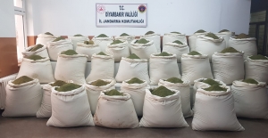 Diyarbakır'ın Lice İlçesinde 1 Ton 36 Kg Esrar Ele Geçirildi