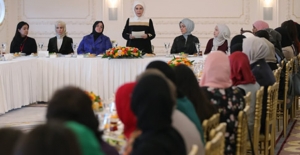 Emine Erdoğan, "ALLY for Future: Genç Müslüman Kadınlar Liderlik Programı" Katılımcılarıyla Bir Araya Geldi