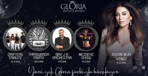 Gloria Hotels & Resorts Yeni Yılı Aşkın Nur Yengi İle Karşılıyor