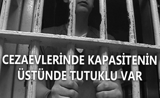 Cezaevlerinde Kapasitenin Üstünde Tutuklu Var