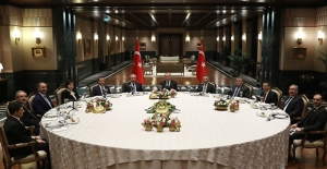 Cumhurbaşkanı Erdoğan, Yasama, Yürütme Ve Yargı Organlarının Temsilcileri İle Bir Araya Geldi
