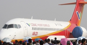 Çin ARJ21 Model Orta Mesafeli Yolcu Uçağını Test Etti
