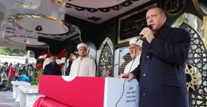 Cumhurbaşkanı Erdoğan, Şehit Jandarma Uzman Onbaşı Cihan Erat’ın Cenaze Törenine Katıldı