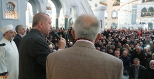 Cumhurbaşkanı Erdoğan, Cuma namazını Büyük Çamlıca Camii’nde Kıldı
