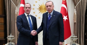 Cumhurbaşkanı Erdoğan, İngiltere Dışişleri Bakanı Raab İle Görüştü