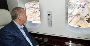 Cumhurbaşkanı Erdoğan, İstanbul’da Yapımı Devam Eden Hastaneleri Havadan İnceledi