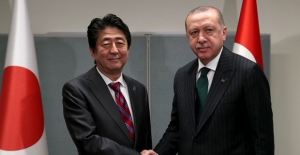 Cumhurbaşkanı Erdoğan, Japonya Başbakanı Abe İle Telefonda Görüştü