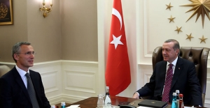 Cumhurbaşkanı Erdoğan NATO Genel Sekreteri Stoltenberg İle Telefonda Görüştü
