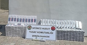 Şemdinli’de 2 Bin 890 Paket Kaçak Sigara Ve 59 Tablet Kaçak İlaç Ele Geçirildi