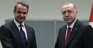 Cumhurbaşkanı Erdoğan, Yunanistan Başbakanı Miçotakis İle Görüştü