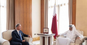 Millî Savunma Bakanı Akar, Katar Emiri Al Thani İle Görüştü