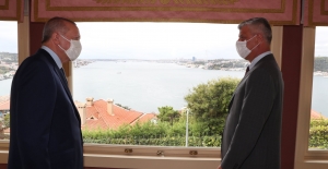 Cumhurbaşkanı Erdoğan, Kosova Cumhurbaşkanı  Taçi ile Görüştü