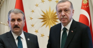 Cumhurbaşkanı Erdoğan, BBP Genel Başkanlığına Yeniden Seçilen Destici’yi Kutladı
