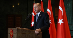 Cumhurbaşkanı Erdoğan’dan Şehit  Jandarma Uzman Çavuş Orkun Eyice'nin Ailesine Başsağlığı Mesajı