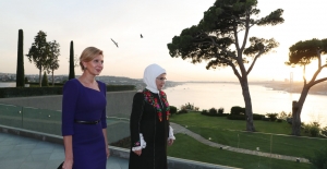 Emine Erdoğan, Ukrayna Devlet Başkanı'nın Eşi Olena Zelenska İle Görüştü