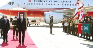 Cumhurbaşkanı Erdoğan Kıbrıs'ta