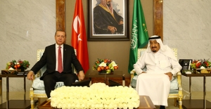 Cumhurbaşkanı Erdoğan, Suudi Arabistan Kralı Selman İle Telefonda Görüştü