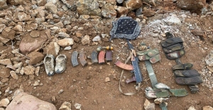 Pençe-Kaplan Operasyonu’nda Terör Örgütü PKK’ya Ait Silah ve Mühimmat Ele Geçirildi