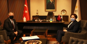 İYİ Parti Genel Başkanı Akşener, Ankara Büyükşehir Belediyesi Başkanı Yavaş’ı Kabul Etti