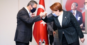 İYİ Parti Genel Başkanı Akşener, Fenerbahçe Başkanı Koç’u Kabul Etti