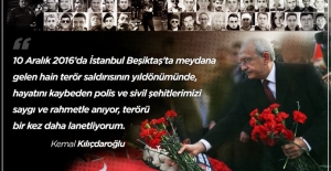 Kılıçdaroğlu: “Terörü Bir Kez Daha Lanetliyorum”