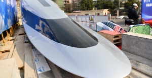 Çin Saatte 620 Kilometre Hız Yapabilen "Maglev" Treni Prototipini Tanıttı