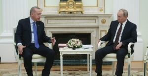 Cumhurbaşkanı Erdoğan, Rusya Devlet Başkanı Putin ile Telefonda Görüştü