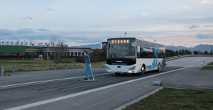 Türkiye’nin Sürücüsüz Otobüsü  Testleri Başarıyla Geçti