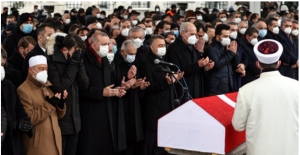 Cumhurbaşkanı Erdoğan, Kadir Topbaş'ın Cenaze Törenine Katıldı